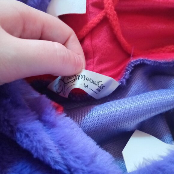 Pokemon Gengar Inspired Cosplay Cropped Hoodie (Size M) - Picture 5 of 5